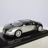 Minichamps 1:43 Bugatti Veyron L' Edition Centenaire - 2009, Chroom / Groen, Limited Edition 1/1008