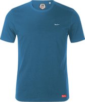 Classic .. T-Shirt Regular fit Slate Blue - Maat L - Off Side - incl. Gratis rugzak