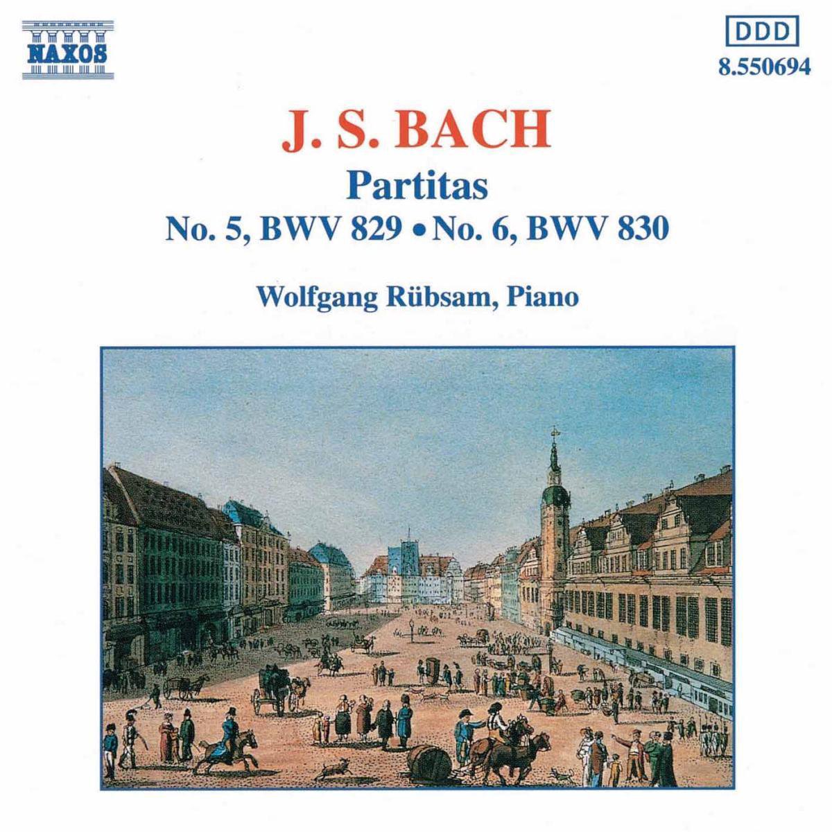 Wolfgang Rübsam - J.S. Bach: Partitas 3 (CD)