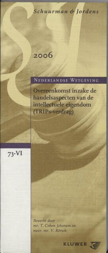 Overeenk.inzake MD Handel(Trips-Verdr.) - cover