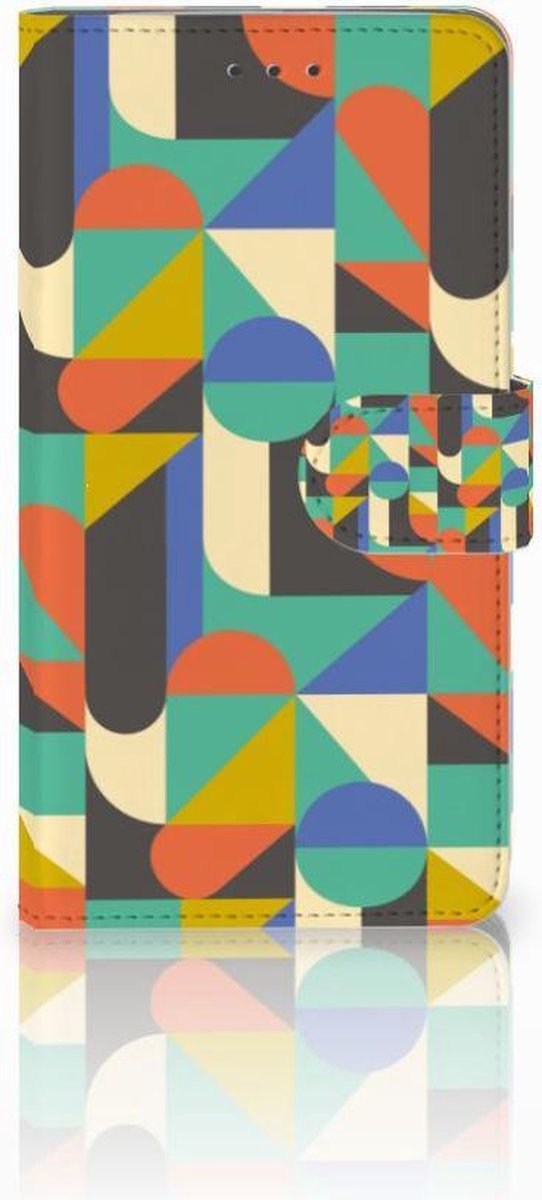 Samsung Galaxy J7 2016 Telefoon Hoesje Funky Retro