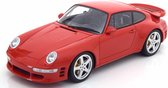 Porsche 911 (993) RUF Turbo 1995 Rood 1-18 GT Spirit Limited Edition 504 pcs