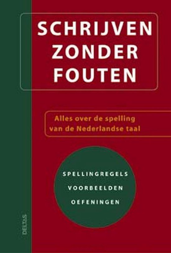 Schrijven zonder fouten - cover