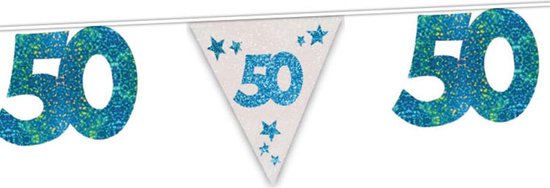 Verjaardagsslinger Vaandel Happy Birthday Roze/Zwart (6m