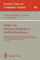 IPMU'92 - Advanced Methods in Artificial Intelligence