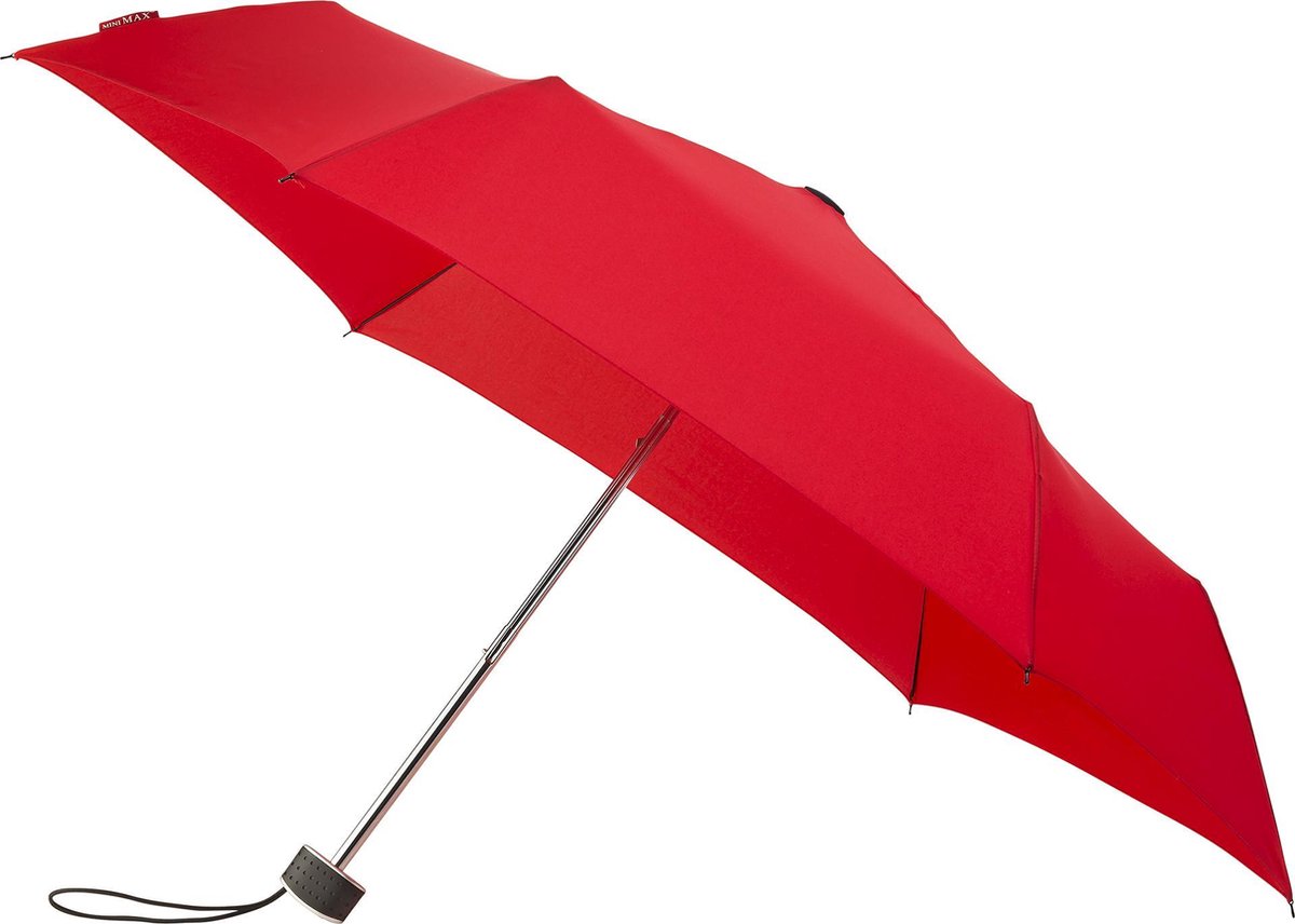 MiniMAX - Opvouwbare Paraplu - Ø 90 cm - Rood