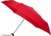 miniMAX Platte Paraplu - � 90 cm - Rood