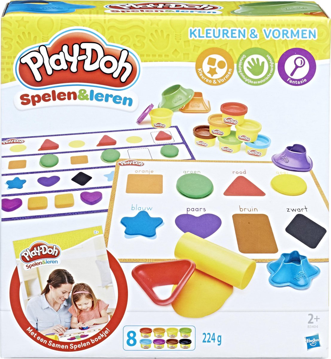 Hedendaags bol.com | Play-Doh Kleuren & Vormen - Klei Speelset RI-27