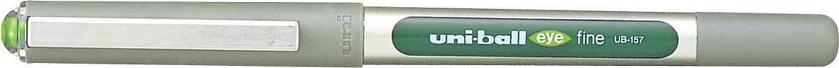 20x Uni-ball roller Eye Fine en Micro Fine, schrijfbreedte 0,5mm, punt 0,7mm, lichtgroen