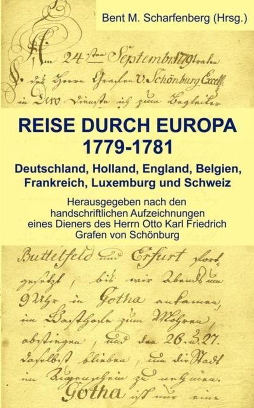Reise durch Europa 1779-1781 - cover