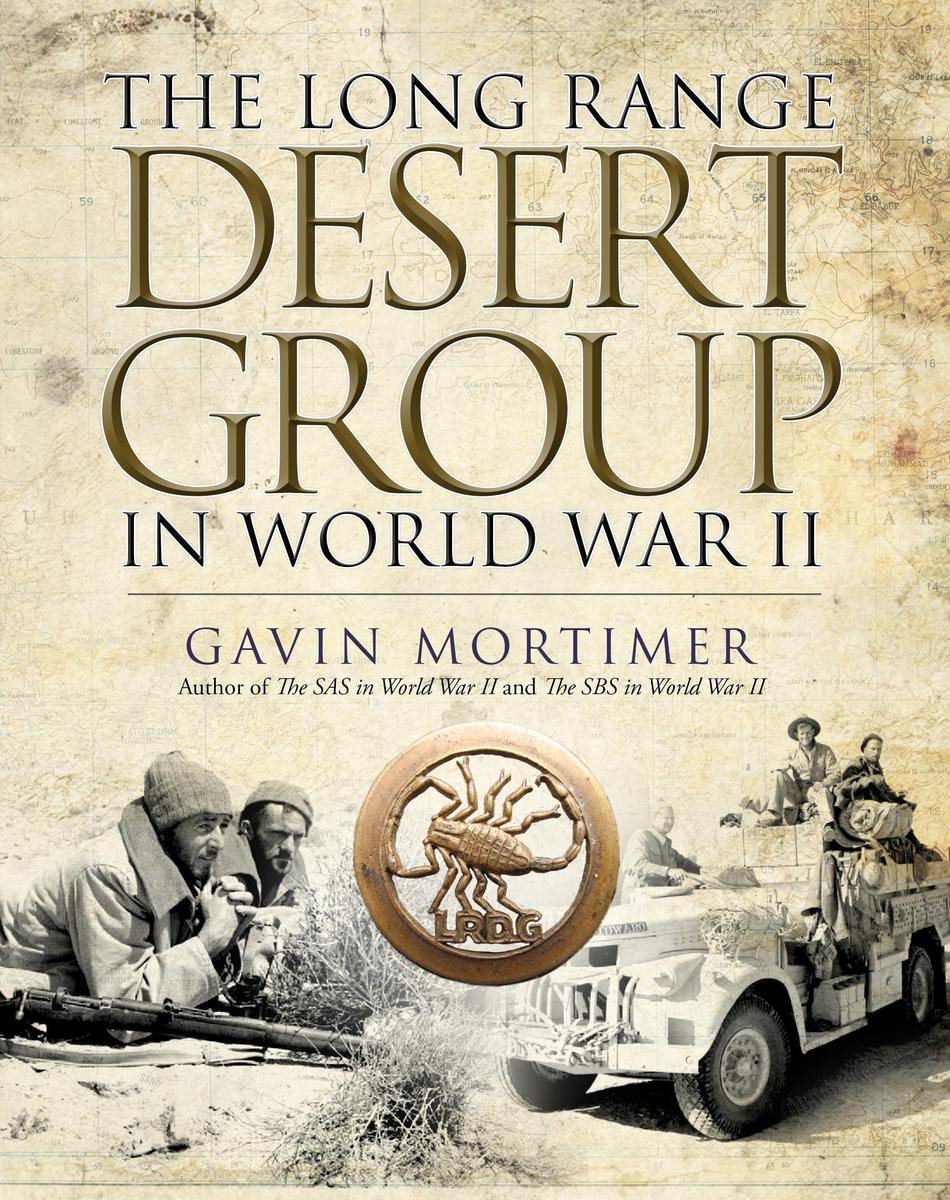 Omslag van The Long Range Desert Group in World War II