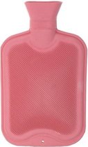 Warmwater kruik roze 2 liter - warmwaterkruik