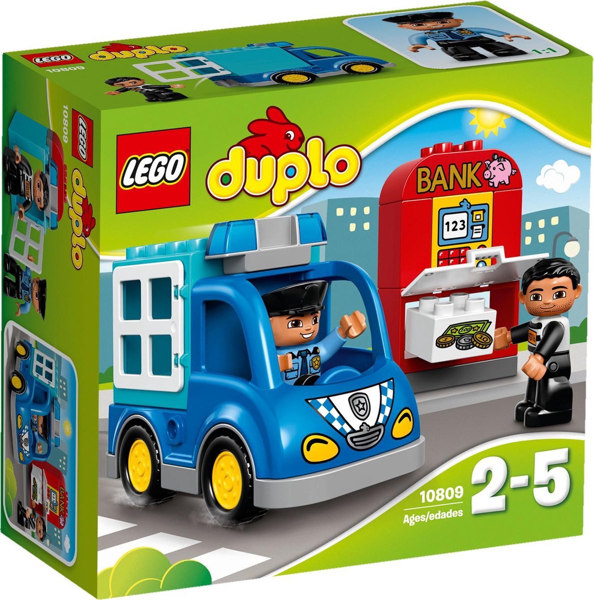 LEGO DUPLO Politiepatrouille - 10809 | bol.com