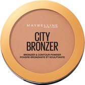 Maybelline New York - City Bronzer & Contour Powder - 300 Deep Cool - Bronzing en Contouring Poeder - 51,4 gr.
