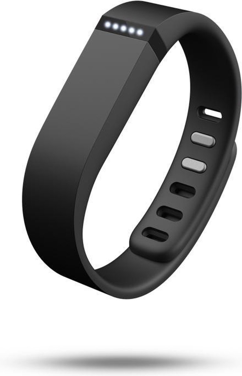 Overzicht Kilometers overhandigen Fitbit Flex Activity Tracker - Zwart | bol.com