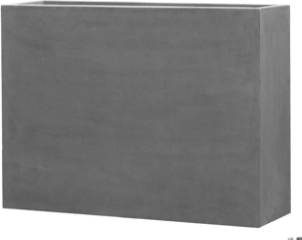 Pottery Pots - Plantenbak Jort Slim L - L124cm x W33.5cm x H90cm - Indoor en Outdoor - Grey