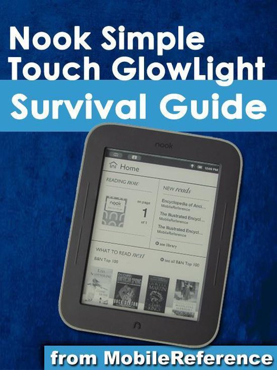Nook Simple Touch GlowLight Survival Guide: Step-by-Step Use ... - cover