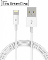 iPhone OplaadKabel En iPad 2 Meter MFI Wit - OPSO