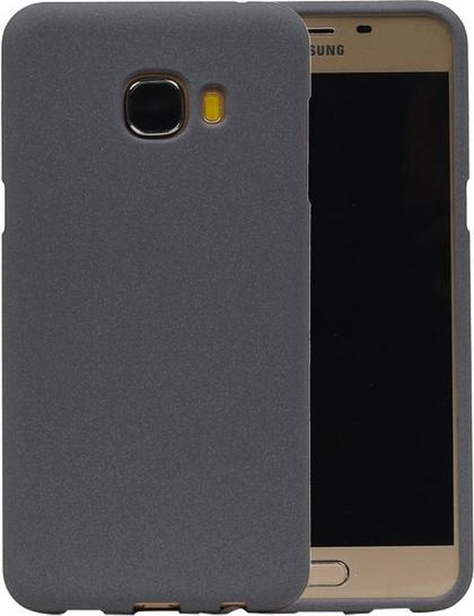 Grijs Zand TPU back case cover hoesje voor Samsung Galaxy C5