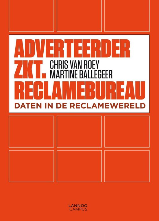 Cover van het boek 'Adverteerder zkt. reclamebureau' van Chris van Roey