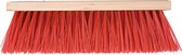 Talen Tools - Bezem - Kunststof - Rood - 35 cm - Zonder steel