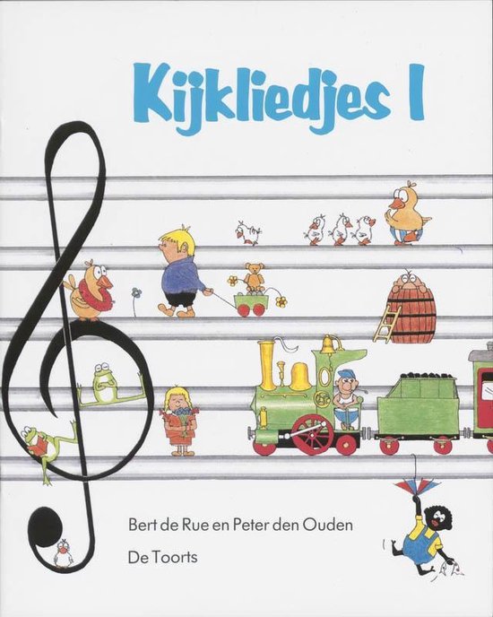 Cover van het boek 'Kijkliedjes / 1' van P. den Ouden en B. de Rue