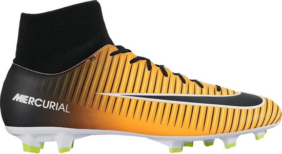 Nike - Mercurial Victory VI DF FG - Voetbalschoenen - Geel/Oranje/Zwart -  Maat 39 | bol.com