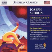 Rundfunk-Orchester Berlin,Barcelona Symphony - Achron: Violin Concerto No.1/The Golem (CD)