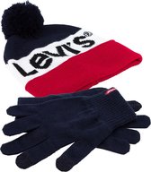 Levi Muts (fashion) - Maat L  - Unisex - rood/wit/blauw