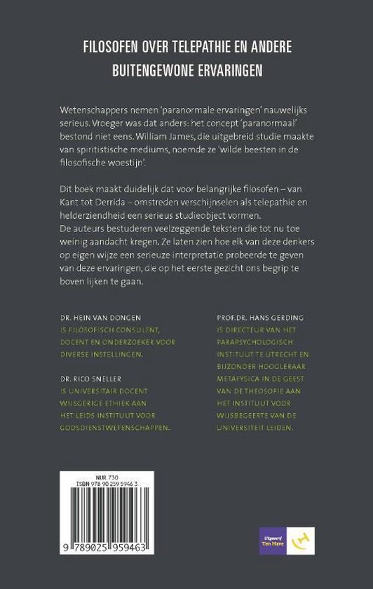 Wilde beesten in de filosofische woestijn