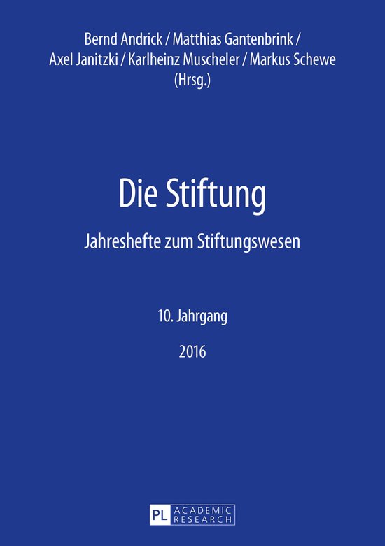 Die Stiftung 10 - Die Stiftung - cover