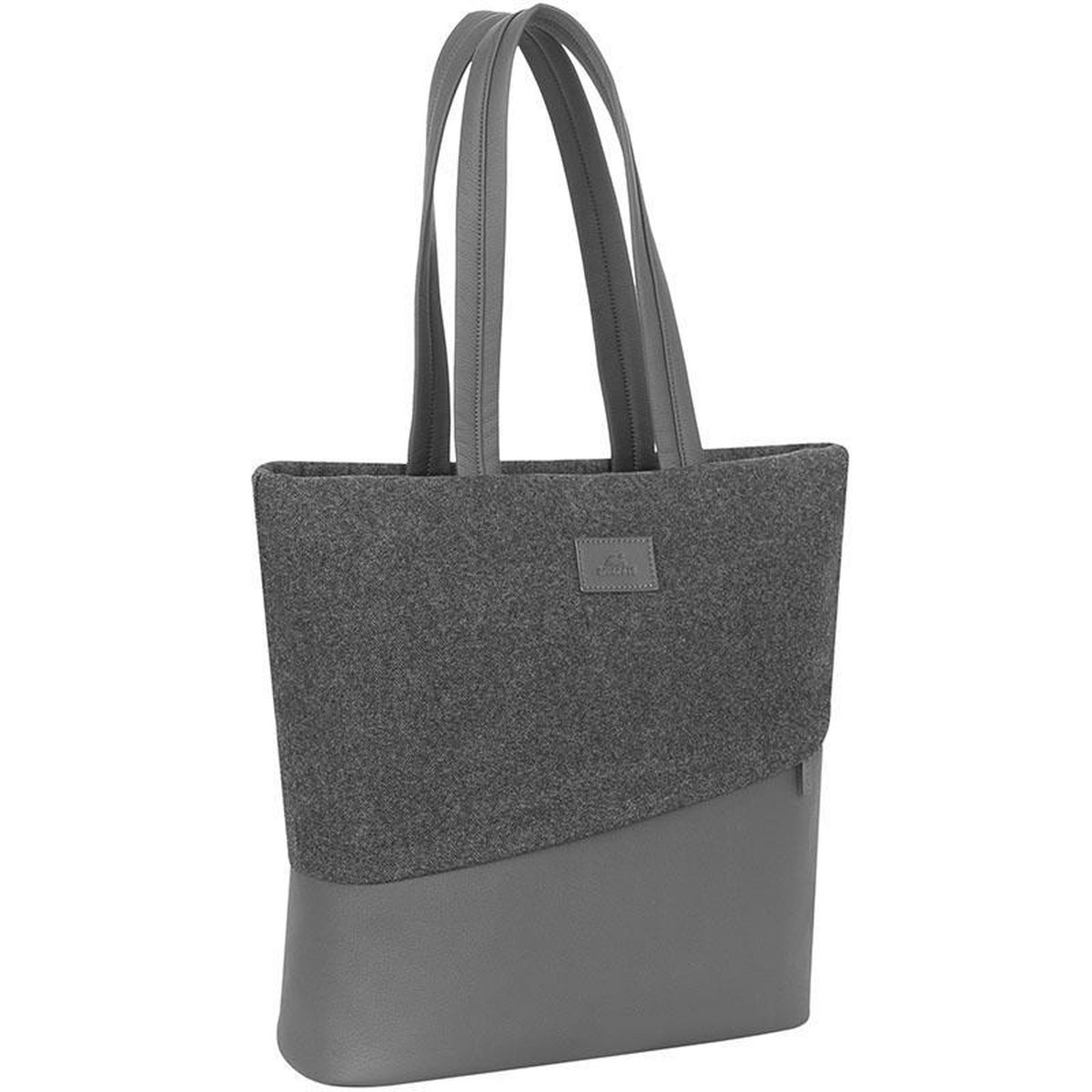RivaCase 7991 - Schoudertas voor Laptop MacBook Pro en Air 13.3 inch - Grijs