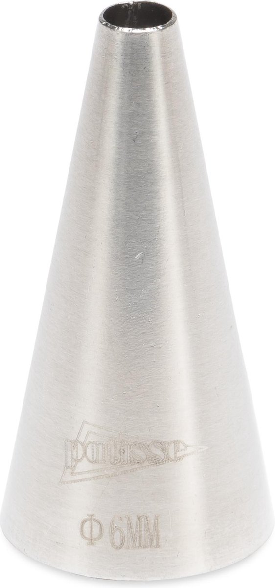 Patisse Spuitmond 8 Mm Rvs Zilver