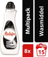 1 Doos Robijn Black Wasmiddel 8 x 750 ml