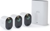ARLO Ultra 4K - 3 beveiligings-/IP-camera's - Met basisstation - Wit