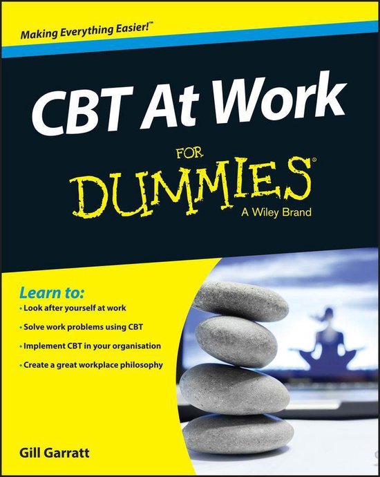 CBT At Work For Dummies - cover