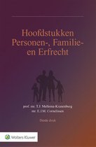 Boek cover Hoofdstukken Personen-, Familie- en Erfrecht van T.J. Mellema-Kranenburg (Paperback)