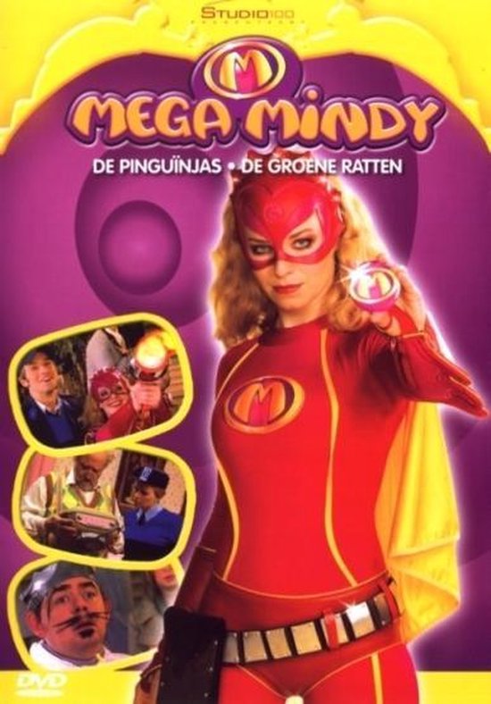 Cover van de film 'Mega Mindy - De Pinguinjas & De Groene Ratten'
