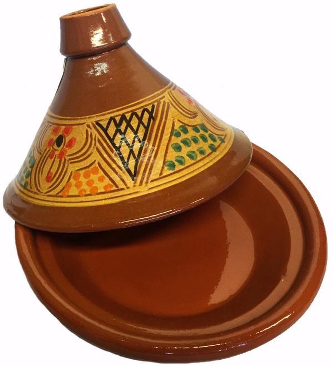 Marokkaanse Originele Tajine Aardewerk Ø 26 Cm