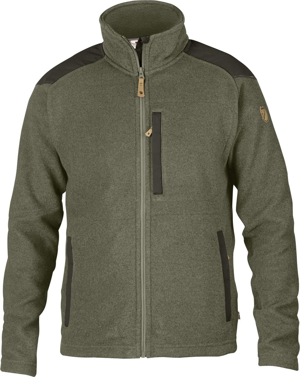 Fjallraven Buck Fleece Vest Heren Laurel Groen
