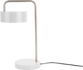 Leitmotiv Tafellamp - Bureaulamp Curve wit - H 40 cm