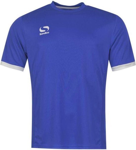 Sondico Voetbalshirt korte mouw - Heren - Royal/White - XL