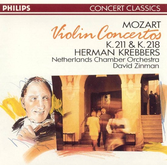Mozart Violin Concertos, K211 & K218, Herman Krebbers CD (album