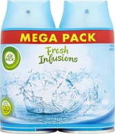 Airwick Freshmatic Fresh Breeze - 2 x 250 ml - Navulling