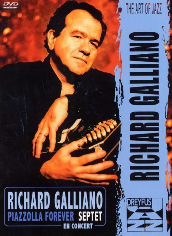 Cover van de film 'Richard Galliano - Piazolla Forever En Concert'