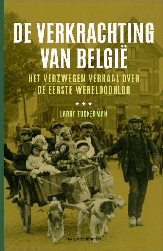 Cover van het boek 'Verkrachting van belgie' van Larry Zuckerman
