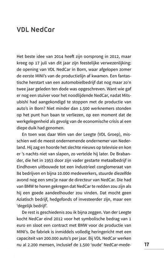 Het beste idee van 2014