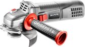 Graphite Haakseslijper 1100w 125mm Spindel Lock Veiligheids Schakelaar Gewicht 2,0kg SLANK HANDZAAM MODEL