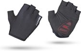 GripGrab - Solara Mesh Padded Korte Vinger Zomer Fietshandschoenen Zondoorlatend - Zwart - Unisex - Maat XS