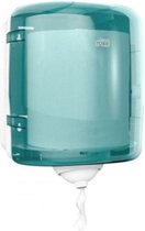 Tork Reflex™ Centerfeed Dispenser Wit en Turquoise M4, Vel-Voor-Vel (473180)
